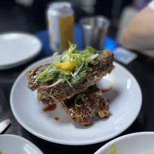Crispy spare ribs