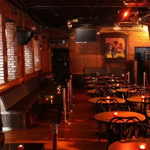 the interior of the restaurant