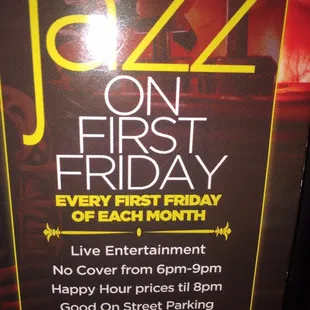 First Fridays!!!