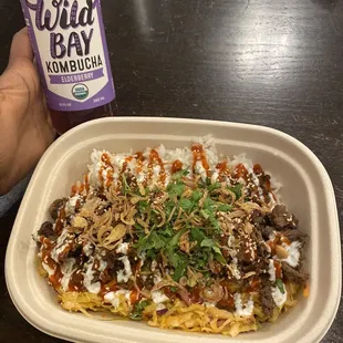 The Bowl and Wild Kombucha