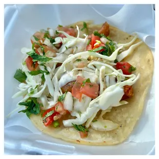 tako camaron (shrimp)