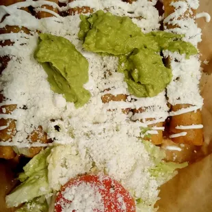 Chicken Flautas