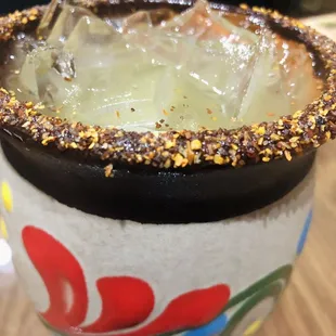 &quot;Pedro Morales tequila&quot; Margarita ($12.99- 10/2023) the only margarita they sell, it was strong but pricey..