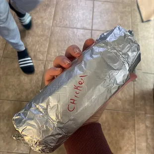MASSIVE burrito