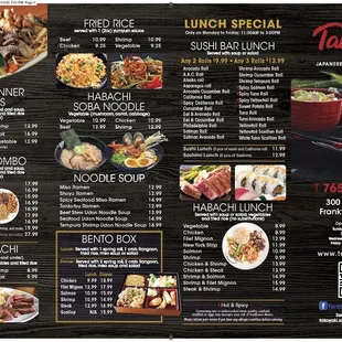 To go Menu