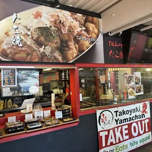 a take out counter