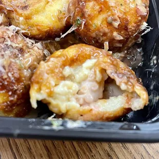 every takoyaki should have a piece of tako in it