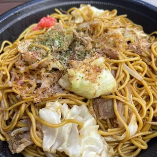 Pork yakisoba