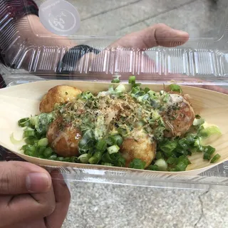Negi-Mayo-Ponzu Takoyaki