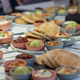 Taksim Dips with Pita