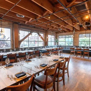 Private Dining Space: PASAJ (Good for Events, Up to 40 Seated / 65 Standing)