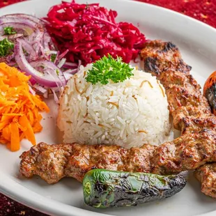 Lamb kebab