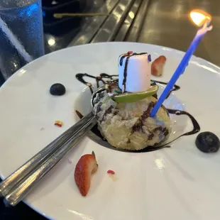 Fried ice cream