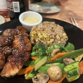 Hibachi Salmon