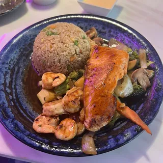 Shrimp and Salmon