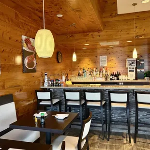 Bar area