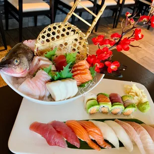 food, sushi and sashimi, sashimi, sushi