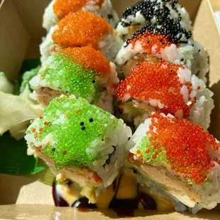 sushi and sashimi, food