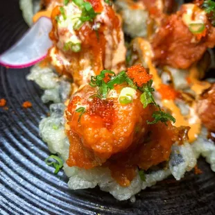 a plate of food