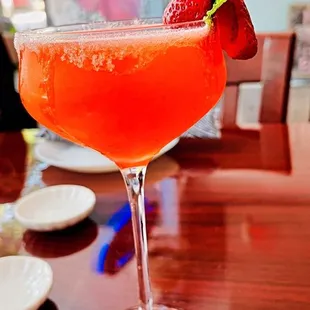 Strawberry lemon drop