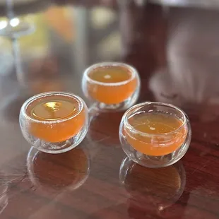 Bourbon shots