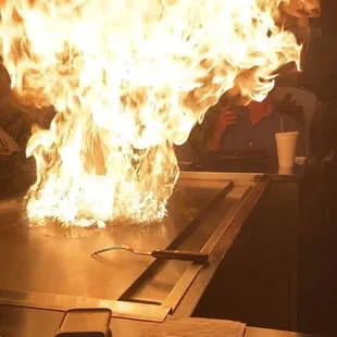 Chef cooking