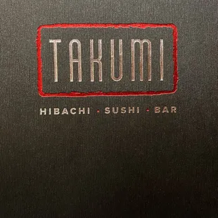 a close up of the logo of a restaurant