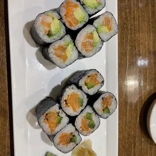 Salmon Avocado Spicy Salmon