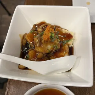 Agedashi Tofu with Mushroom