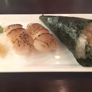 Seared Sea Scallop with Okinawa Sea Salt & Lemon Juice