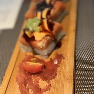 Crispy rice tuna
