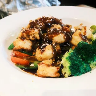 Shrimp teriyaki
