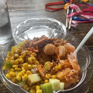 Poke Bowl - shrimp