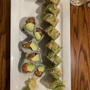 Foxy Lady Roll &amp; Salmon Avo