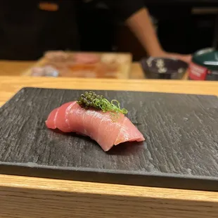 Chu toro with caviar