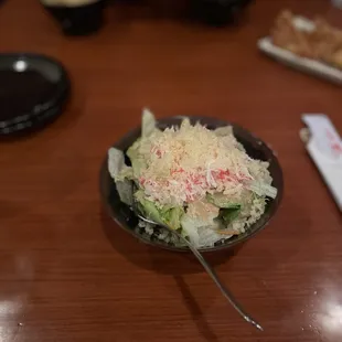 Ginger Crab Meat Salad