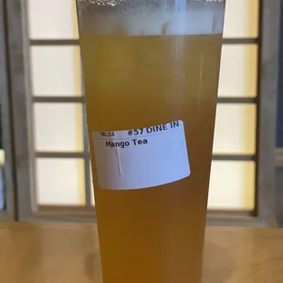 Mango tea