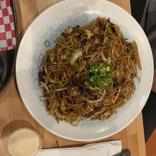 Chicken fried ramen
