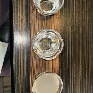 Sake flight