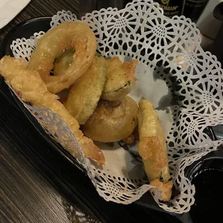 Shrimp Tempura with Vegetables