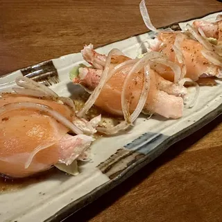 Salmon "CRABBING"