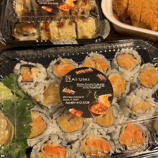 Sweet Potato Roll and Holiday Roll