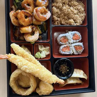 Bento Shrimp Teriyaki Combo Dinner Box