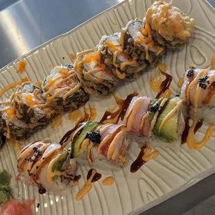 food, sushi and sashimi