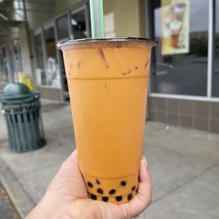 Thai Iced Tea Boba