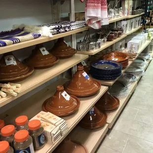 We don&apos;t only sell groceries . We also sell Moroccan cooking pots, tea cups , Turkish coffee pots and etc .