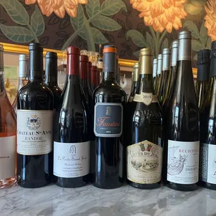 Classic French wines