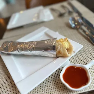 Kolkata chicken roll