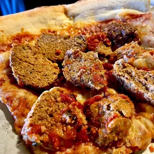 My Meatball Pizza hack Order meatballs and a marinara slice...put them together