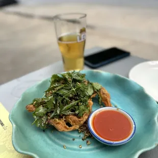 Crispy crab